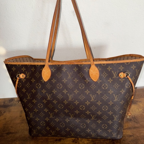 Louis Vuitton Neverfull GM Tote Bag Plus Bag Insert - Picture 7 of 12